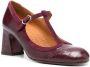 Chie Mihara 70mm leather Mary Jane pumps Purple - Thumbnail 1