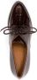 Chie Mihara 75mm Faiko leather loafer pumps Brown - Thumbnail 4