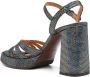 Chie Mihara 85mm Aniel leather sandals Black - Thumbnail 3
