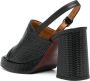 Chie Mihara 85mm Zimi interwoven leather sandals Black - Thumbnail 3