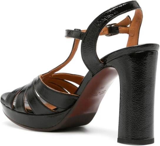 Chie Mihara 90mm Cafra leather sandals Black