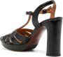 Chie Mihara 90mm Cafra leather sandals Black - Thumbnail 3