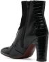 Chie Mihara 90mm crocodile-effect leather boots Black - Thumbnail 3
