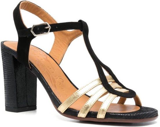 Chie Mihara 90mm open-toe heeled sandals Black