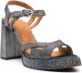 Chie Mihara Abeba 105mm leather sandals Black - Thumbnail 2