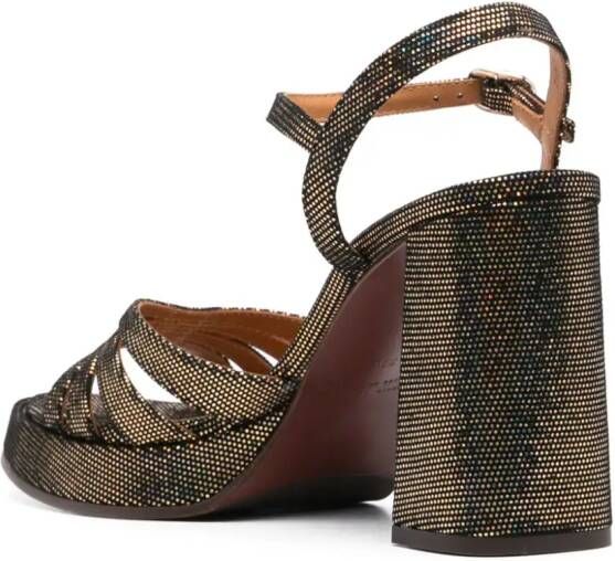 Chie Mihara Aniel 110mm sandals Brown