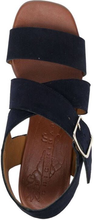 Chie Mihara ankle-strap leather sandals Blue
