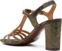 Chie Mihara Babi 75mm leather sandals Gold - Thumbnail 3