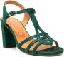Chie Mihara Babi 75mm suede sandals Green - Thumbnail 2
