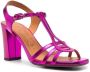 Chie Mihara Babi 95mm metallic-finish sandals Pink - Thumbnail 2