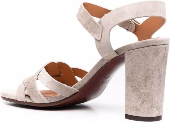 Chie Mihara Bagaura leather sandals Grey