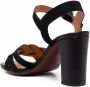 Chie Mihara Bagaura woven-strap leather sandals Black - Thumbnail 3