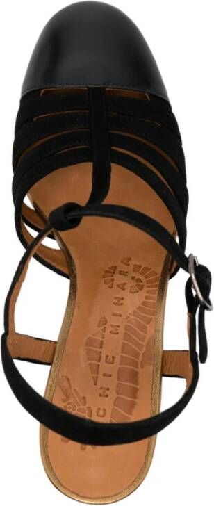 Chie Mihara Balta leather sandals Black