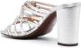 Chie Mihara Beijing 85mm leather mules Silver - Thumbnail 3