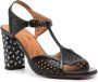 Chie Mihara Bessy 80mm leather sandals Black - Thumbnail 2