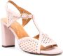 Chie Mihara Bessy 80mm leather sandals Pink - Thumbnail 2