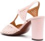 Chie Mihara Bessy 80mm leather sandals Pink - Thumbnail 3
