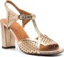 Chie Mihara Bessy 85mm metallic sandals Gold - Thumbnail 2