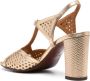 Chie Mihara Bessy 85mm metallic sandals Gold - Thumbnail 3