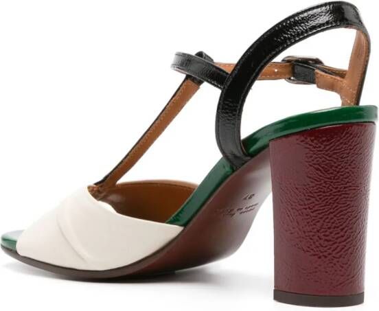 Chie Mihara Biagio 90mm leather sandals Neutrals
