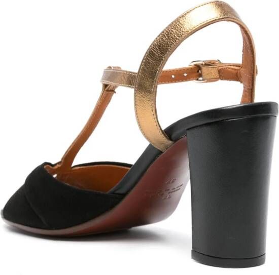 Chie Mihara Biagio 90mm suede sandals Black