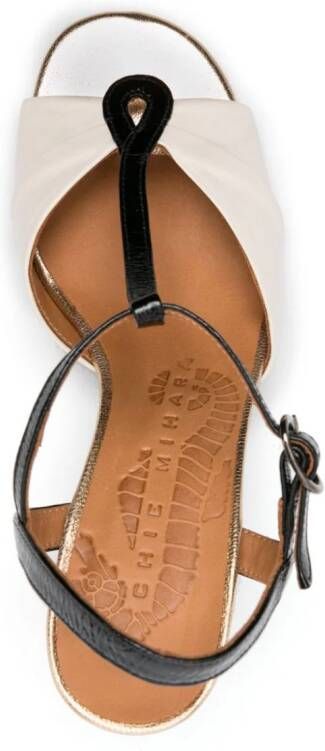Chie Mihara Biagio leather sandals Neutrals