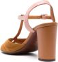 Chie Mihara Biagio90mm leather sandals Brown - Thumbnail 3