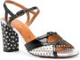 Chie Mihara Bindi 75mm leather sandals Black - Thumbnail 2