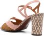 Chie Mihara Bindi 75mm leather sandals Pink - Thumbnail 3