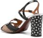 Chie Mihara Bindi 85mm leather sandals Black - Thumbnail 3