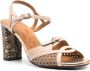 Chie Mihara Bindi 85mm leather sandals Neutrals - Thumbnail 2
