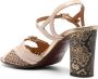 Chie Mihara Bindi 85mm leather sandals Neutrals - Thumbnail 3