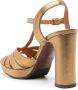 Chie Mihara Cafra 110mm leather sandals Gold - Thumbnail 3