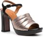 Chie Mihara Ceberano 100mm leather sandals Metallic - Thumbnail 2