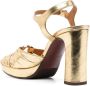 Chie Mihara Chiva leather sandals Gold - Thumbnail 3