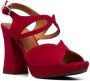 Chie Mihara Cosa 110mm suede sandals Red - Thumbnail 2