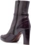 Chie Mihara Custor 100mm leather boots Purple - Thumbnail 3