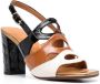 Chie Mihara cut-out 90mm leather sandals White - Thumbnail 2