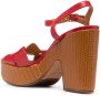 Chie Mihara Detour 120mm leather sandals Red - Thumbnail 3