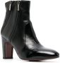 Chie Mihara Ezapi 90mm zip-detailed leather boots Black - Thumbnail 2