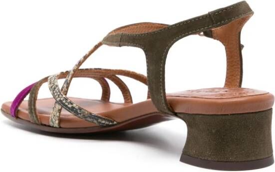 Chie Mihara Fedan strappy sandals Green
