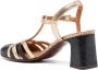 Chie Mihara Fendi 75mm leather pumps Gold - Thumbnail 3