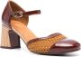 Chie Mihara Fiza 70mm leather pumps Red - Thumbnail 2