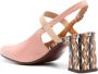 Chie Mihara Fizel 55mm leather sandals Pink - Thumbnail 3