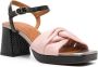 Chie Mihara Gelia 55mm leather sandals Pink - Thumbnail 2