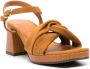 Chie Mihara Gelia 55mm suede sandals Brown - Thumbnail 2
