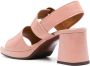 Chie Mihara Ginka 75mm leather sandals Pink - Thumbnail 3
