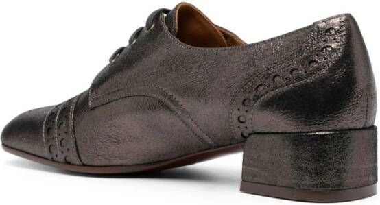 Chie Mihara Ikane 40mm lace-up leather brogues Grey