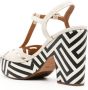 Chie Mihara Jinga 110mm patterned sandals White - Thumbnail 3