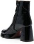 Chie Mihara Katrin patent-finish square-toe boots Black - Thumbnail 3